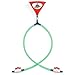 Double Hose Beer Bong with Shut Off Valves - High Quality - for College Fraternity Parties, Drinking Games, Pool Parties and 4th of July - by Motorboaters