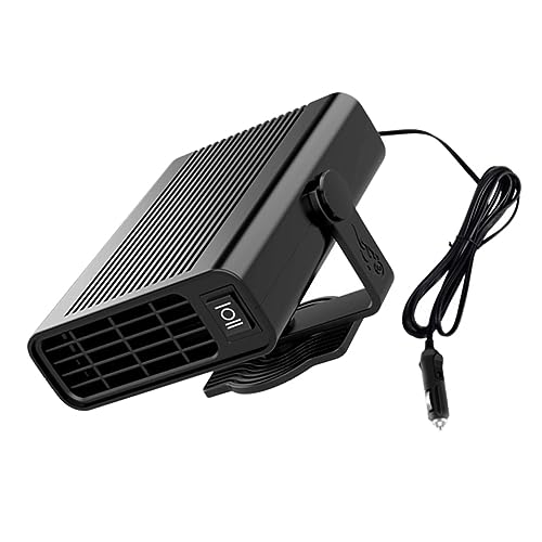 Ciieeo Car Heater Portable Vehicle Warmer Efficient Car Defroster for Demisting Durable Compact Design for Safe Use
