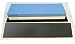 Produktbild Messer-Schärf-Set, 3-teilig, 6cm breiter!!! Korund FEPA 220/400/3L mit behandeltem Abziehleder