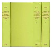 Les Vrais Pourtraits Et Vies Des Hommes Illustres 0820111120 Book Cover