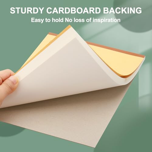 M&G 7x10 Notizblöcke, 6er Pack B5 Legal Pads 70 Blatt Notizblöcke Schreibblock College Blanko Kalkül Memo Papier Tablet für Arbeit Schreiben Notizen Mathematik Zeichnen