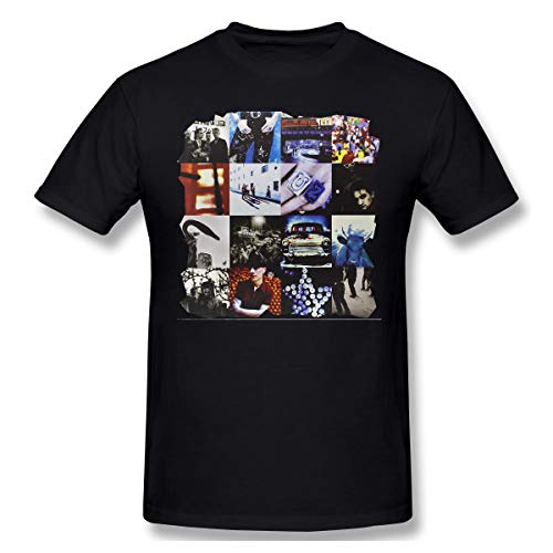 [WEAKS] U2 Achtung Baby Tシャツ 半袖 夏服 メンズ 綿 丸首 通気性 薄い 快適 レディース T-SHIRT コットン 半袖シャツ 人気 おしゃれ