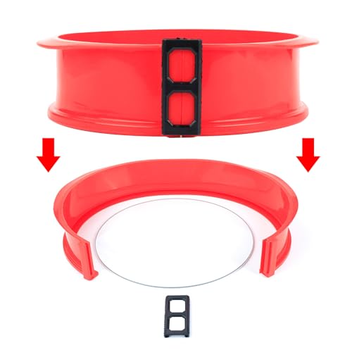 Silicone Springform Cake Tin, Round, 25 cm, Cake Baking Mould - Image 3