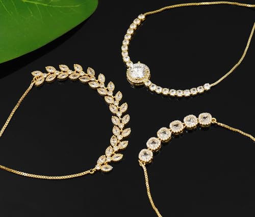 Tennis Bracelet for Women Cubic Zirconia Bracelets Adjustable Slider Bracelets4