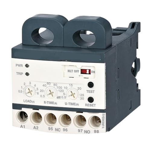 Relé automático de subcorriente con detección inteligente de baja carga 24-260V AC/DC