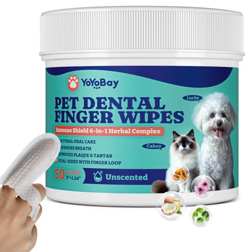 YoYoBay ���̎��̃N���[�j���O���C�v�A���ƔL�̂��߂̃y�b�g�t�B���K�[�f���^�����C�v�A���ʁA6-in-1�n�[�u�t�H�[�~�����A���C�Ǝ��΂������A�������t���b�V���A�m�[�����X���u���V���C�v - 50 PCS�A����