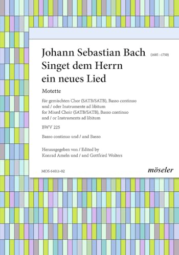 Singet dem Herrn ein neues Lied BWV 225