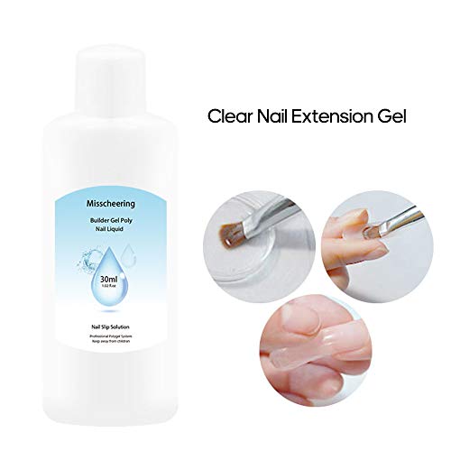 3 Farben gel Builder Set Gel Nagelgel Set mit uv lampe, Slip L?sung, Dual-ended Nagelb??¨¬1rste, Nagelfeile und… – Bild 6
