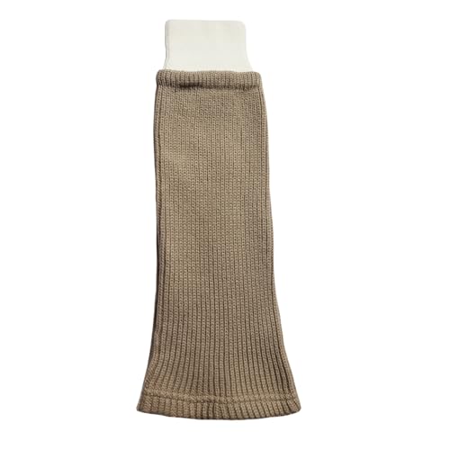Image of Share Maison Women's Leg Warmers for Cold Weather, Thick Wool Knit Long Socks Leg Sleeves