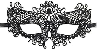 قناع وجه من الدانتيل للنساء من ماي سوق-ستور، قناع وجه للعين للحفلات التنكرية والحفلات الراقصة والهالوين، قناع نصف وجه للملهى الليلي، عصابة عين كوين