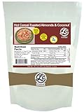 Low Carb Hot Cereal (Oatmeal) - Toasted Almond & Coconut - LC Foods - All Natural - Paleo - Gluten Free - No Sugar - Diabetic Friendly - 16.1 oz