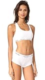 Calvin Klein Women's Carousel Bralette, White, M