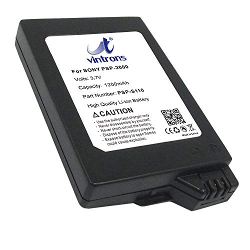 Vintrons Psp-S110 Replacement Battery For Sony Psp-3004 #TOP11