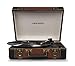 Crosley CR6019D-BR Executive Portable USB Turntable with Bluetooth, Brown