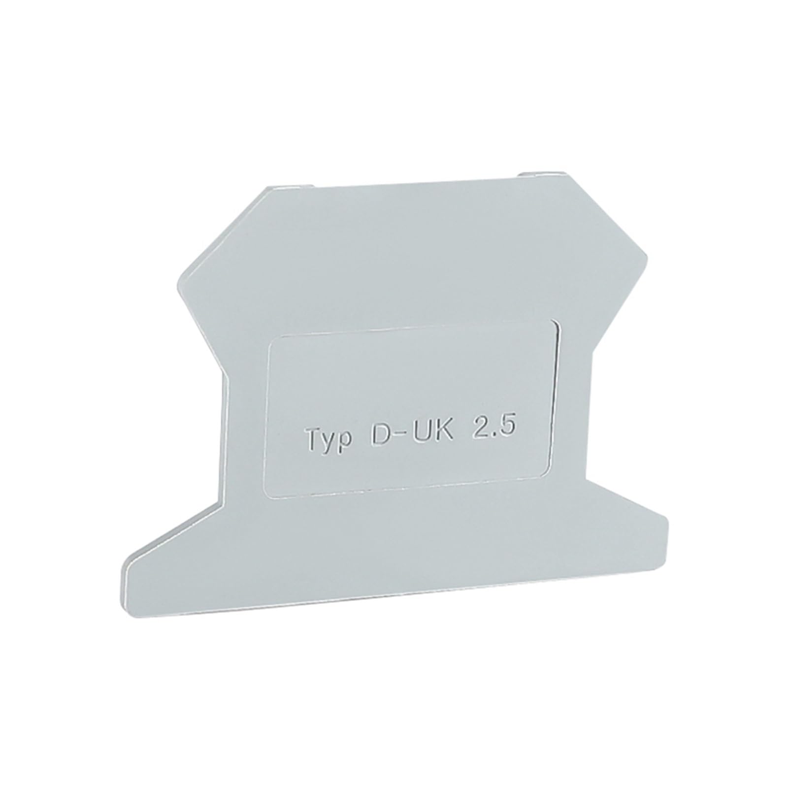 Deflector D-UK2.5 protector aislante térmico y eléctrico para bornas 2