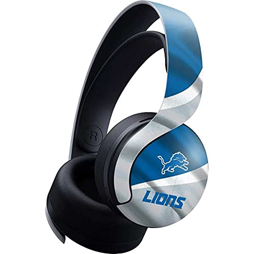 Skinit Decal Gaming Skin Compatible with Pulse 3D Wireless Headset for PS5 - Officially Licensed NFL Detroit Lions Design