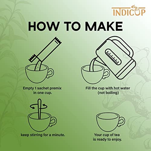 Té de limón y jengibre instantáneo, 10 saquitos miniatura 6