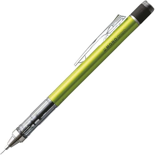 Tombow - Portaminas, monografía, 0.5 mm, amarillo neón (DPA-134C)