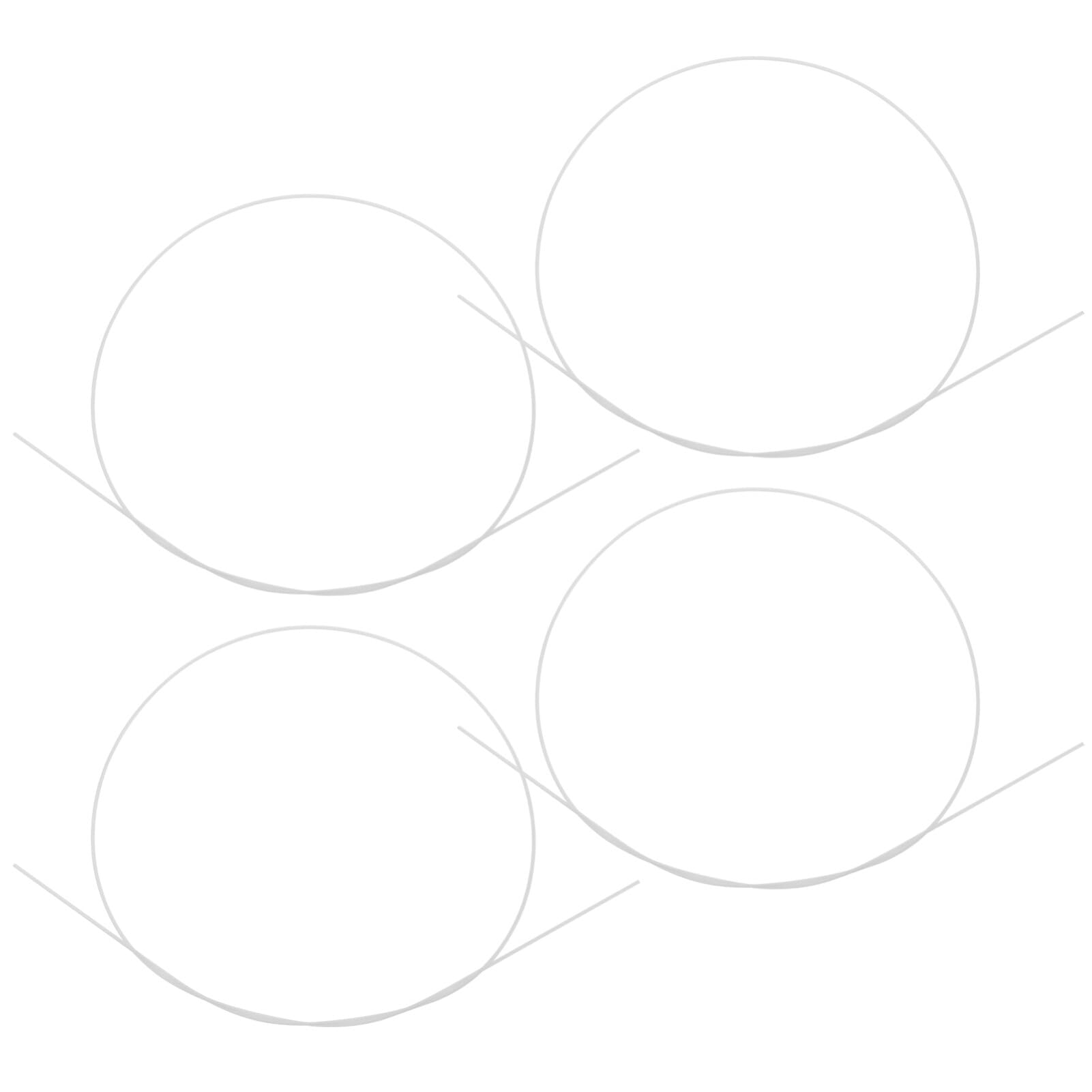 HOODANCOS Kite Support Rods Replacement 4Pcs DIY Kite Rods Plastic Sticks for Kite Crafts Kite Assemble Sticks Accessories