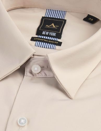 Image of Arrow New York Men's Solid Slim Fit Shirt