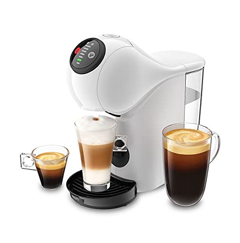 Krups Genio S Basic KP2401 - Cafetera blanca de cápsulas + Nescafé DOLCE GUSTO CAFÉ CON LECHE DELICATO - Pack De 3 x 16… - Imagen 4