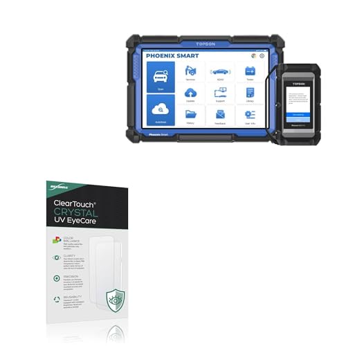BoxWave Screen Protector Compatible With Topdon Phoenix Smart (10.1 in) - ClearTouch Crystal Anti-UV EyeCare (2-Pack), Filters out Harmful Blue Light Reduce Fatigue