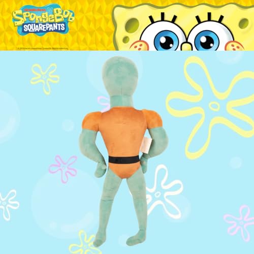 Image of Spongebob Squarepants Handsome Squidward Bedding Super Soft Cozy Decorative Cuddle Pillow, (Officially Licensed Product) By Franco Collectibles