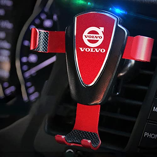 TW PREMIER Car Air Vent Clamp Phone Mount, for Volvo XC60 XC90 XC40 s90 S60 with 360°Rotatable Compatible All iphone Series And Other 4-6.5 Inches Cell Phone