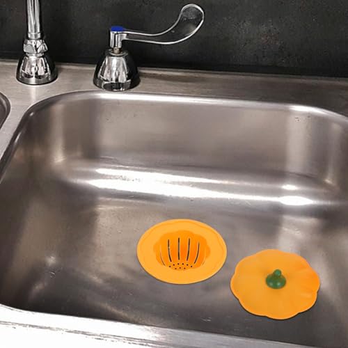 Colador para fregadero con diseño moderno en forma de calabaza miniatura 5