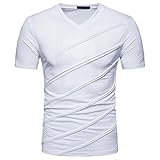 ★★Das modische Businesshemd aus hochwertige Baumwolle und sehr bequem zu tragen.---Herren Hemden Mode Business Stilvolle Slim Fit Kurzarm Freizeithemd Businesshemd Hemd Shirt Tops Sieben Farben Sommer Slim Fit Hemd Herrenhemd Moderne Kontrastfarben Bei Kragen & Ärmeln | Langarm Kentkragen-Hemd Tailliert für Freizeit & Business Hemden Popeline Kariert Klassisches Businesshemd Freizeithemd karierte Hemden männlich Herren kariertes Hemd T-Shirt Langarm Slim Fit Business Freizeithemd