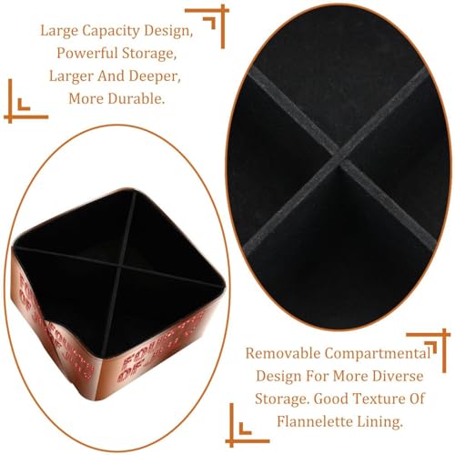 Porte-crayons et pot de rangement pour bureau avec 4 compartiments de tri - 5