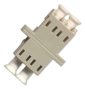 Ultra Spec Cables Fiber Optic Cable Adapter/Coupler LC-LC Duplex Multimode 5 Pack