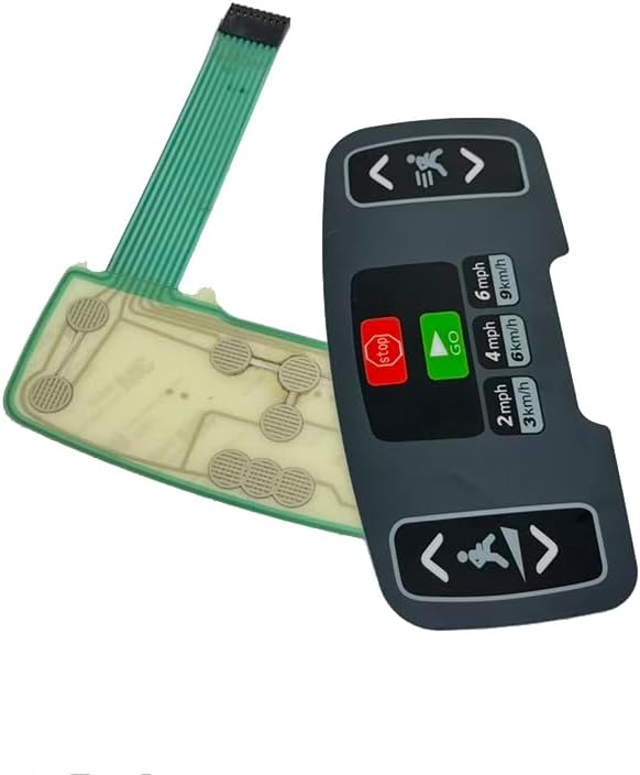 Treadmill Panel Membrane Switch Quick Start Button Compatible for Life Fitness 95TE 95TEA 95T S3