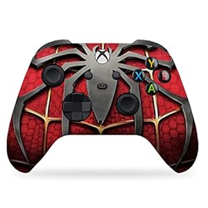 Spiider-Man Red Custom X-box Controller Wireless compatible with X-box One/Series X/S by DreamController | Proudly Customized in USA with Permanent HYDRO-DIP Printing (NOT JUST A SKIN)
