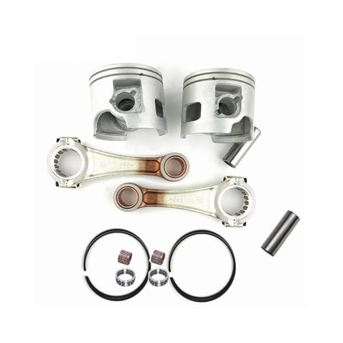 Image of Crankshaft & Power Head Rebuild Kit STD 64D Fit for 2-Stroke 150HP 175HP 200HP Outboard Engine