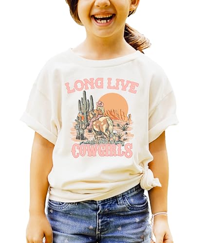 Long Live Western Shirt for Women Teens and Girls Western Style Desert Cowgirl Tee