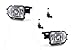 Produktbild Johns, Nebelscheinwerfer Licht passend für Mercedes W203 C-Klasse 04-08 Set L R mit HB4