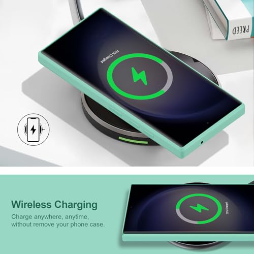 Btstring Silicone Case for Samsung Galaxy S23 Ultra, Mint Green by Btstring - Used condition - Image 7