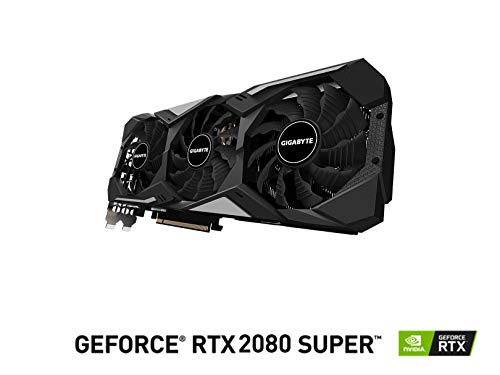 Image of GIGABYTE GeForce RTX 2080 Super Windforce 8G Graphics Card, 3X Windforce Fans, 8GB 256-Bit GDDR6, Gv-N208SWF3OC-8GD Video Card