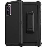 Defender Case Compatible with Samsung Galaxy S20 FE Case 5G - Black