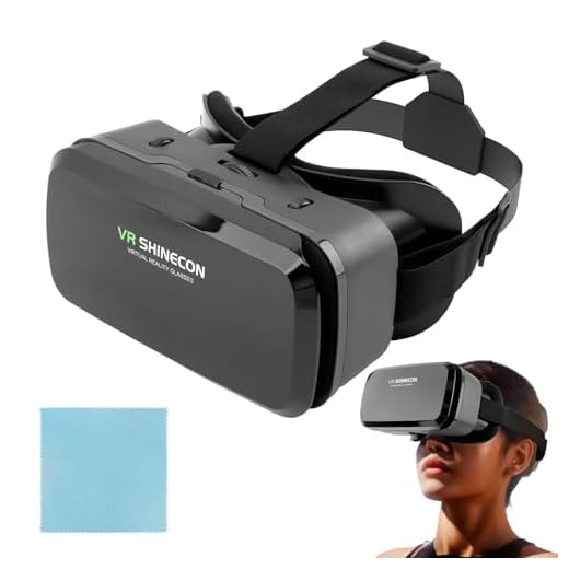 VR Headset for Phone, 100° Wide Angle VR Glasses for 4.0-6.0 in Phones