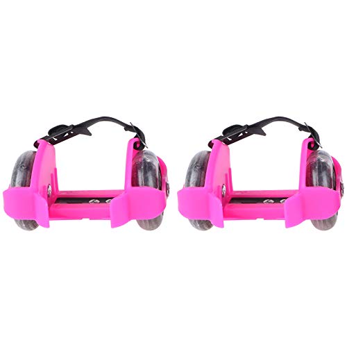 Holibanna 2 Pack Children's Light up Roller Shoes Skates for Toddlers Girls Shoe Skates with Wheels