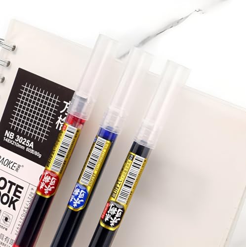 Bolígrafos BaoKe BK119 Gel 0.5mm Punta Fina 12 Pzs miniatura 5