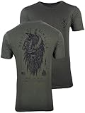 Photo Gallery howitzer style - maglietta da uomo, motivo militare grunt mfg, verde, l Photo Gallery howitzer style - maglietta da uomo, motivo militare grunt mfg, verde, l