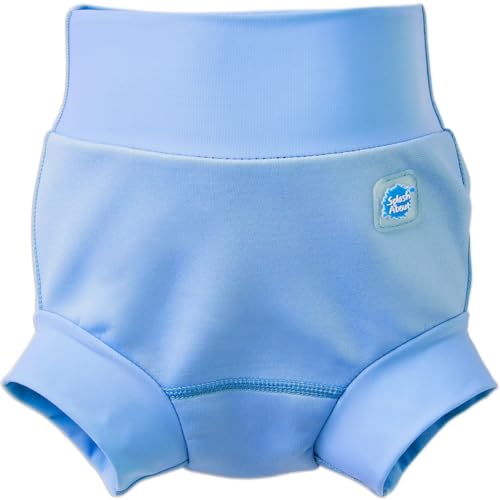 Splash About Happy Nappy Reusable Swim Diaper, Cashmere Blue, 6-12 Months
