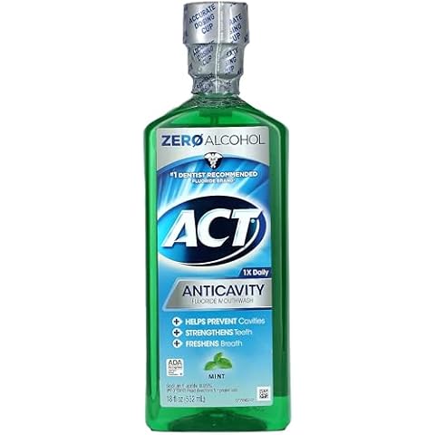 Act Anticavity Fluoride Mouthwash Mint 18 fl oz (Pack of 2) Cover