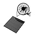 Solar Ventilator Fan Sonnenkollektotriebener Ventilator, 3W 6V im Freien beweglicher Minifan USB Kuehlung Luefter für Reise kampierendes Fischen