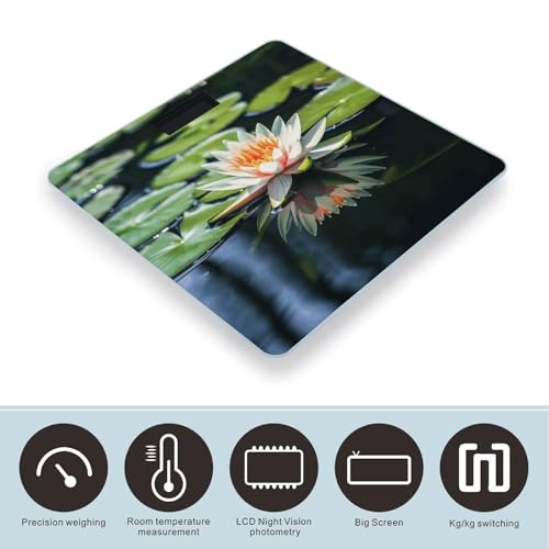 Báscula digital Water Lily para baño precisión alta miniatura 3