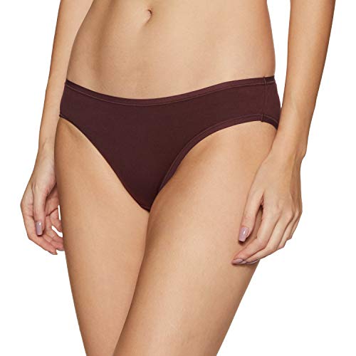 Image of Amante Solid Low Rise Cotton Bikini Panty Pack(Pack of 3)