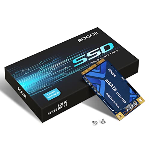 Rogob 1Tb Msata Ssd Sata Iii 6Gb/S Small Form Internal Solid State Drive Mini Hard Disk For Ultrabook Desktop Pc Laptop (30 X 50Mm) #TOP6